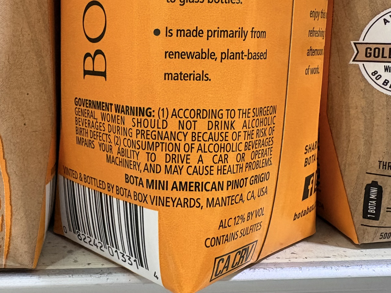 Source-feed image associated with California Labeling Bill Could Help Increase Demand for Local Wine Grapes