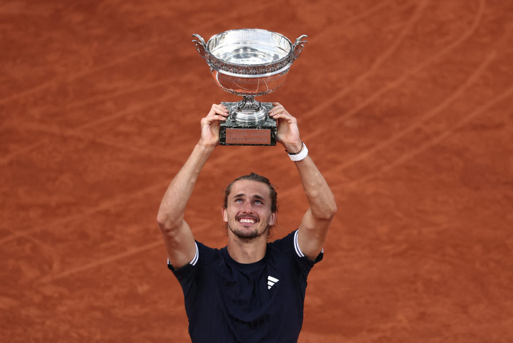 Source-feed image associated with Alexander Zverev wins French Open for first Grand Slam title
