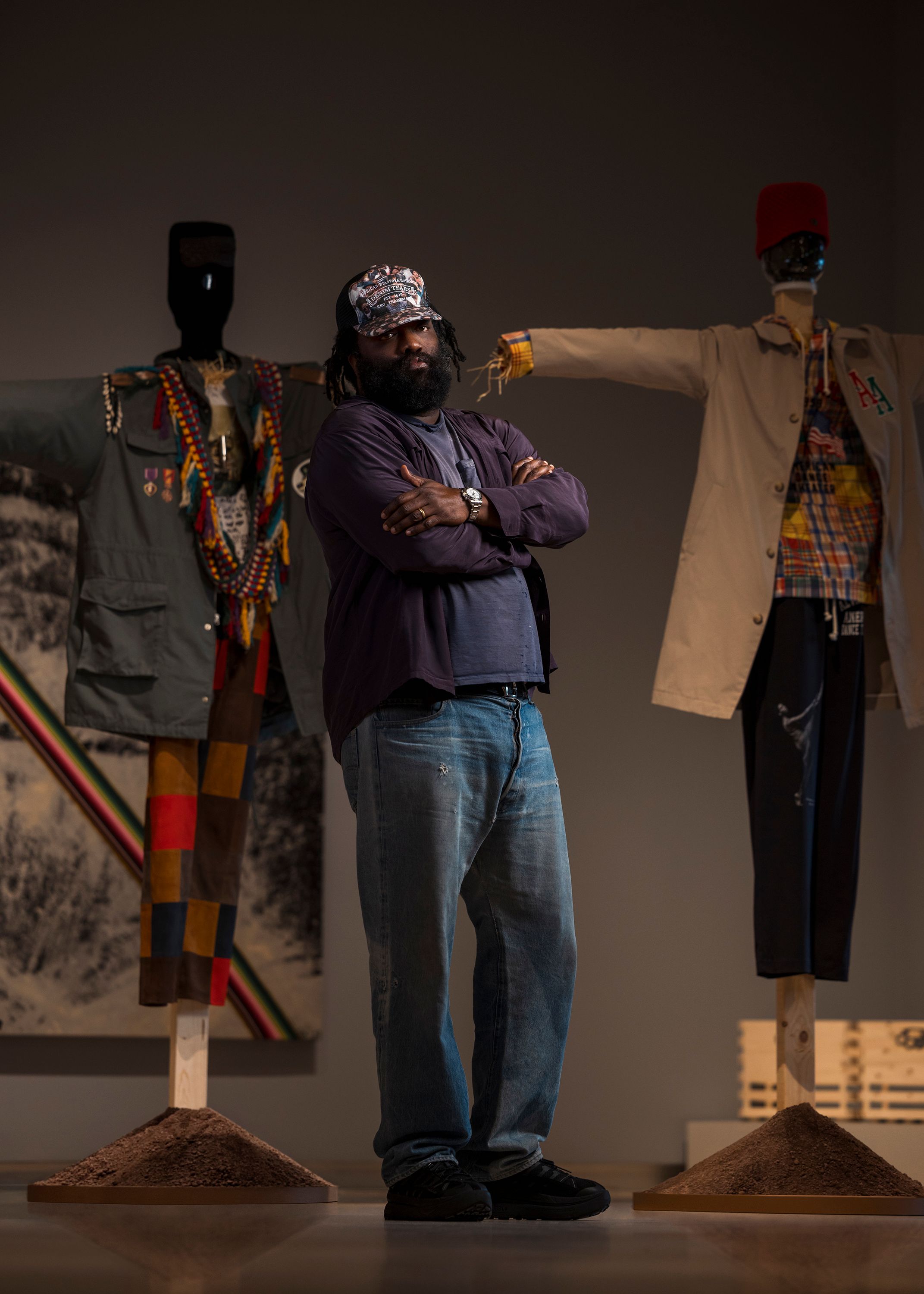 Source-feed image associated with A New Museum Show Explores the Sprawling, Multifaceted Work of Tremaine Emory