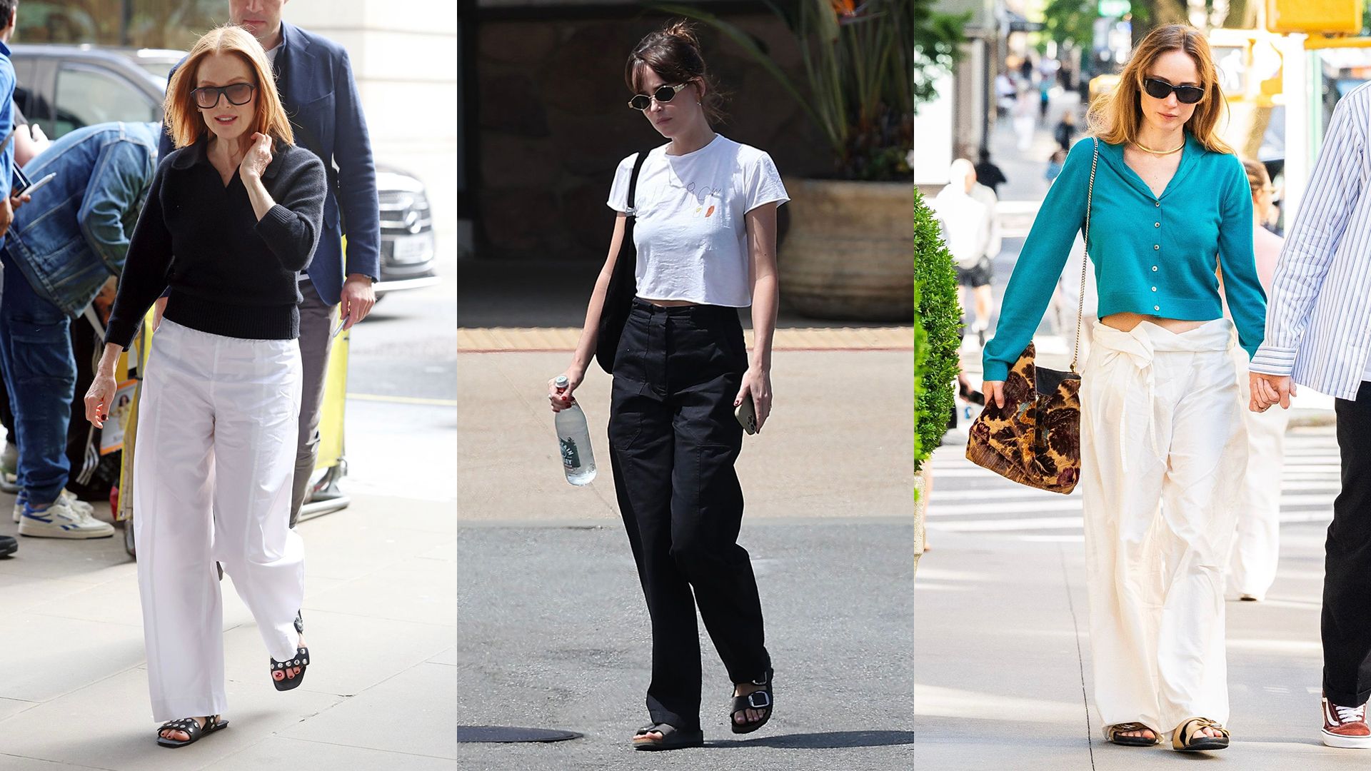 Source-feed image associated with Why Celebs Love This ‘Boring’ Sandal Trend