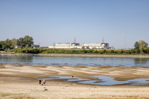 Source-feed image associated with Europe’s Key Rivers Are Drying Up as Extreme Heat Impact Widens