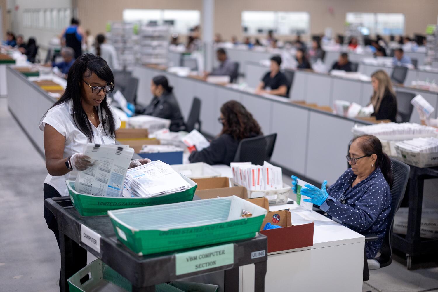 Source-feed image associated with California's vote count was painfully slow. Can this proposal speed it up for November?