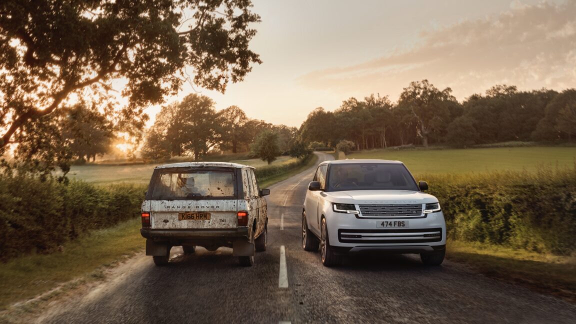 Source-feed image associated with Here's our first look—and drive—of the 2027 Range Rover Electric
