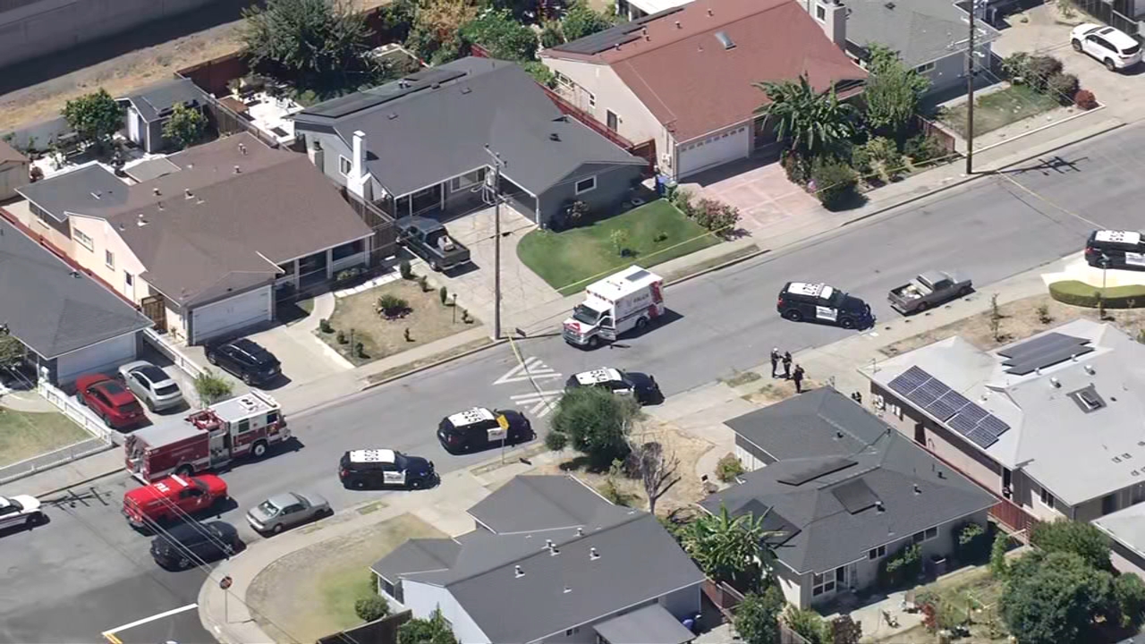 Source-feed image associated with 1 man dead, multiple suspects arrested after shooting in Fremont neighborhood, authorities say