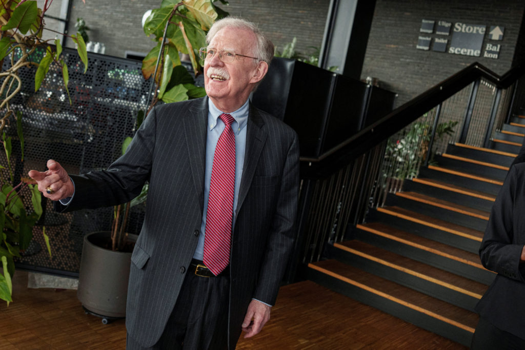 Source-feed image associated with AP report: Ex-national security adviser John Bolton will plead guilty in classified information case