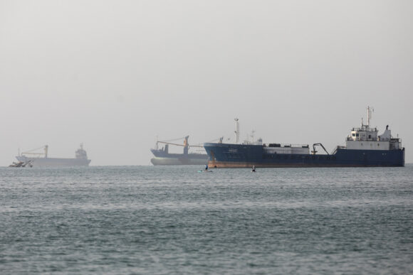 Source-feed image associated with Oman Tells Allies Ships Going Through Hormuz May Have to Pay