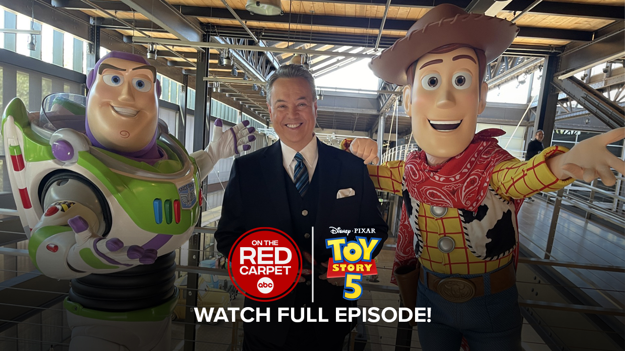Source-feed image associated with 'Toy Story 5': Go behind-the-scenes at Pixar as Tim Allen says he 'really teared up' over new film