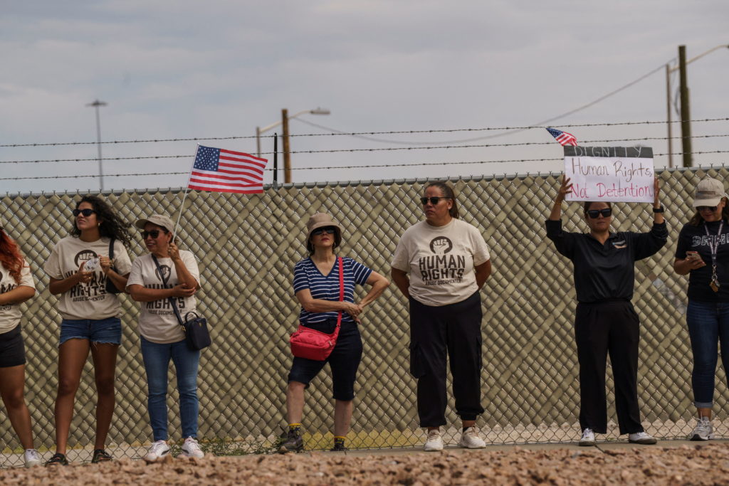 Source-feed image associated with Report: Detainees at ICE facility in Texas report frequent beatings and other human rights abuses