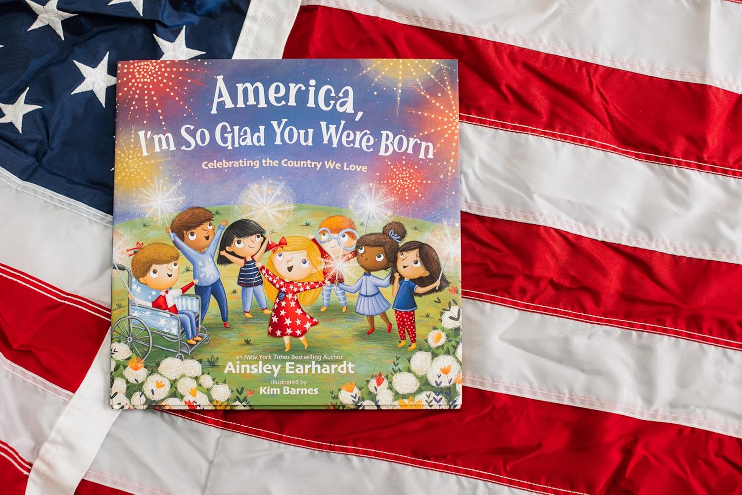 Source-feed image associated with Fox News Host Ainsley Earhardt Pens Patriotic Children’s Book, ‘America: I’m So Glad You Were Born’