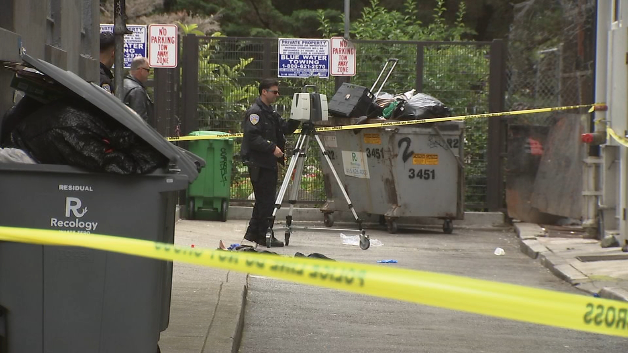 Source-feed image associated with Woman critically injured in SF Tenderloin after being struck by garbage truck, police say