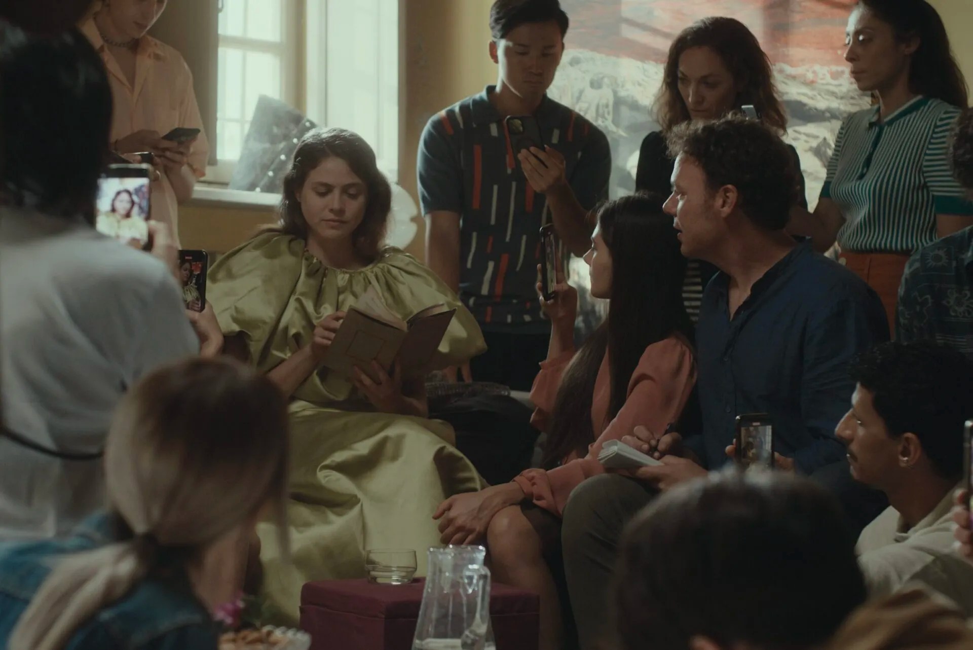Source-feed image associated with ‘Sacred Creatures’ Review: Slippery Canadian-Italian Satire Follows the Cult and Collapse of a Questionable Guru