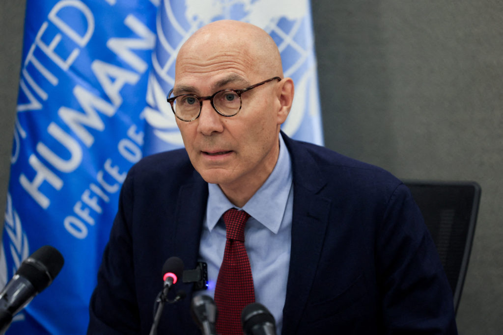 Source-feed image associated with UN human rights chief says Israel must end house demolitions and occupation in Lebanon
