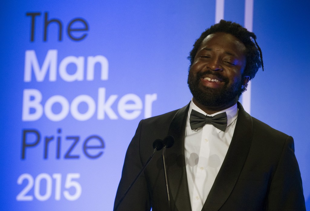 Source-feed image associated with Booker Prize semifinalist list includes previous winners Douglas Stuart, Marlon James, Elizabeth Strout