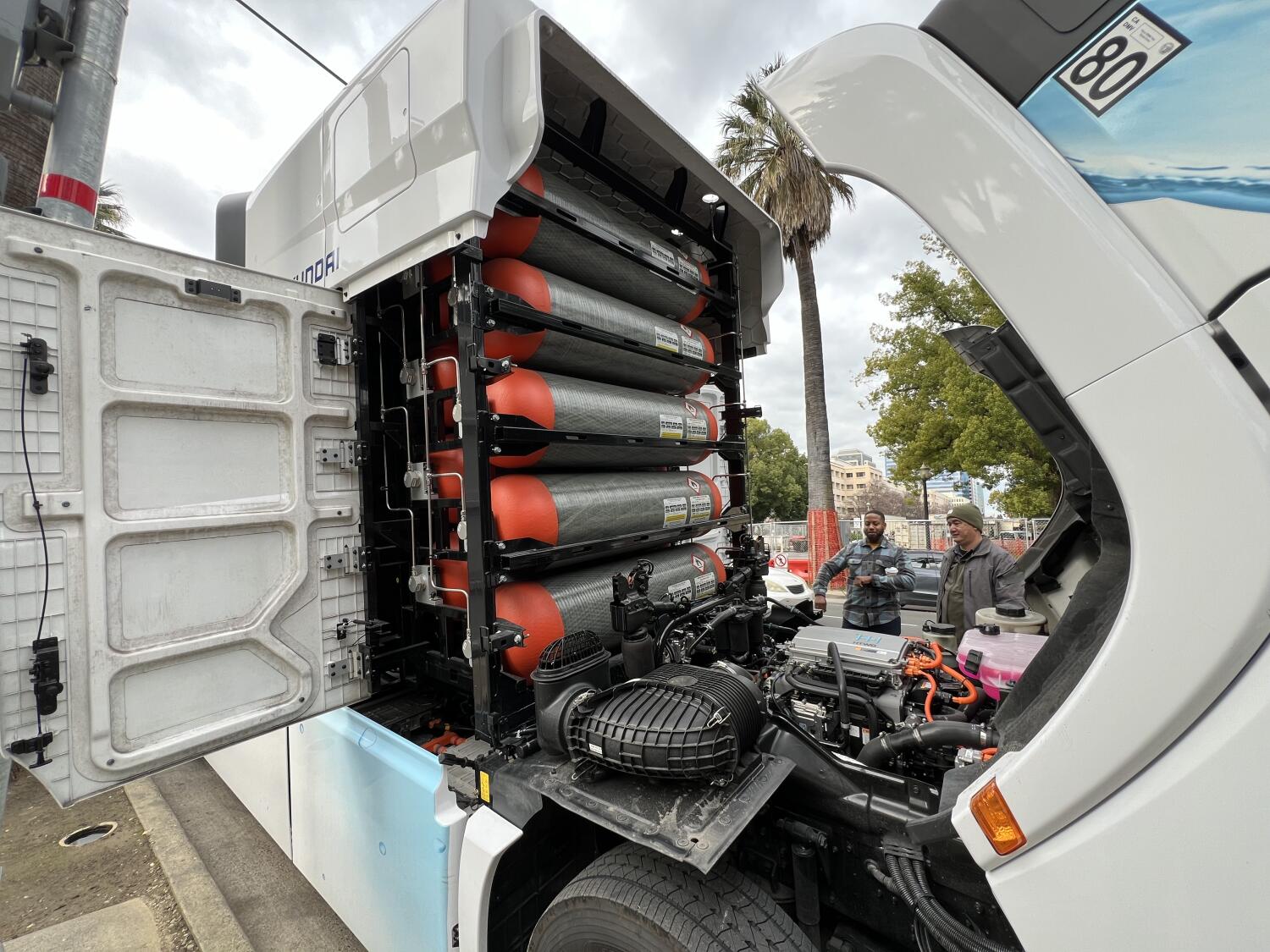 Source-feed image associated with Hydrogen failed as car fuel. Now California's big dollar bet on it for green energy is fading, too