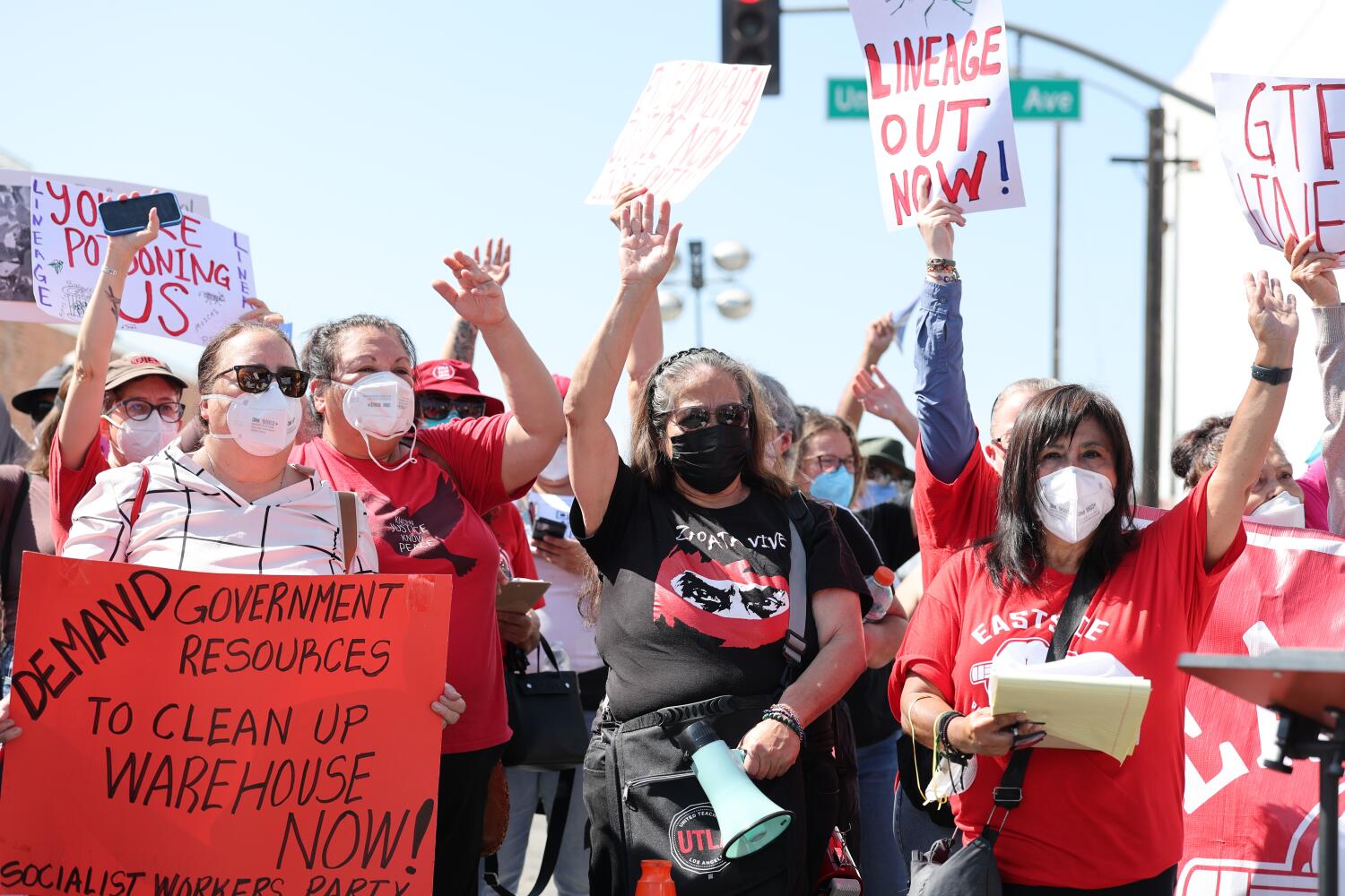 Source-feed image associated with Bass imposes new limits on rebuilding process for warehouse that burned in Boyle Heights
