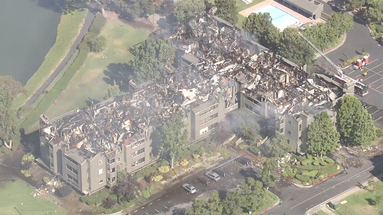 Source-feed image associated with Propane barbecue caused devastating Foster City condo fire, officials say