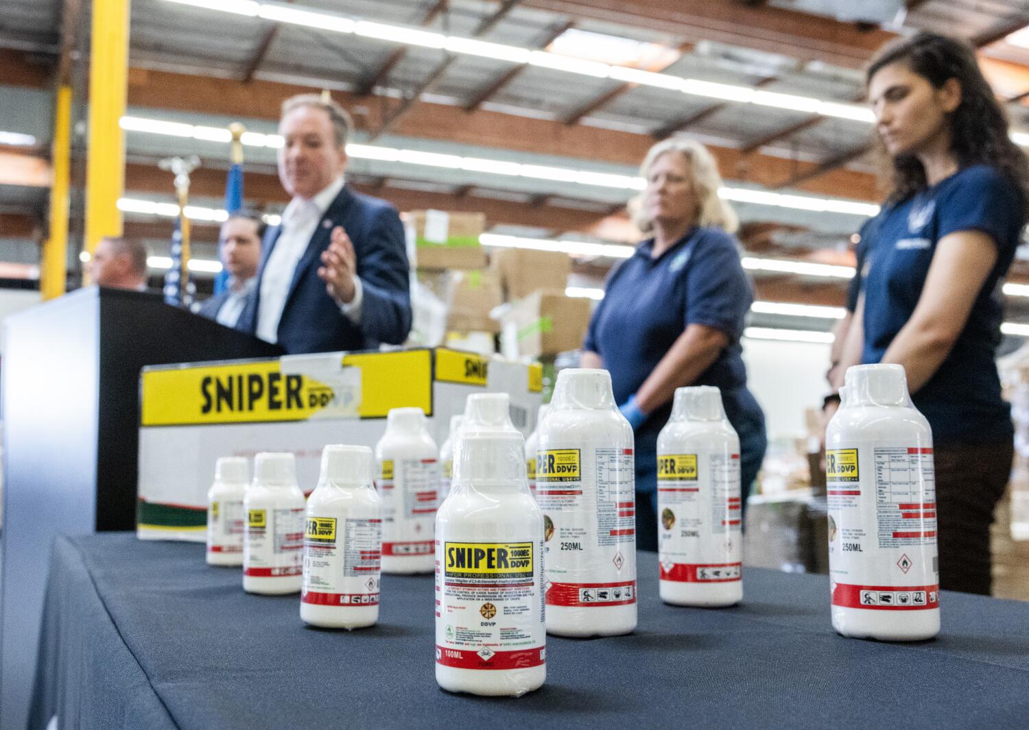 Source-feed image associated with EPA touts crackdown on smuggled pesticides in L.A. visit