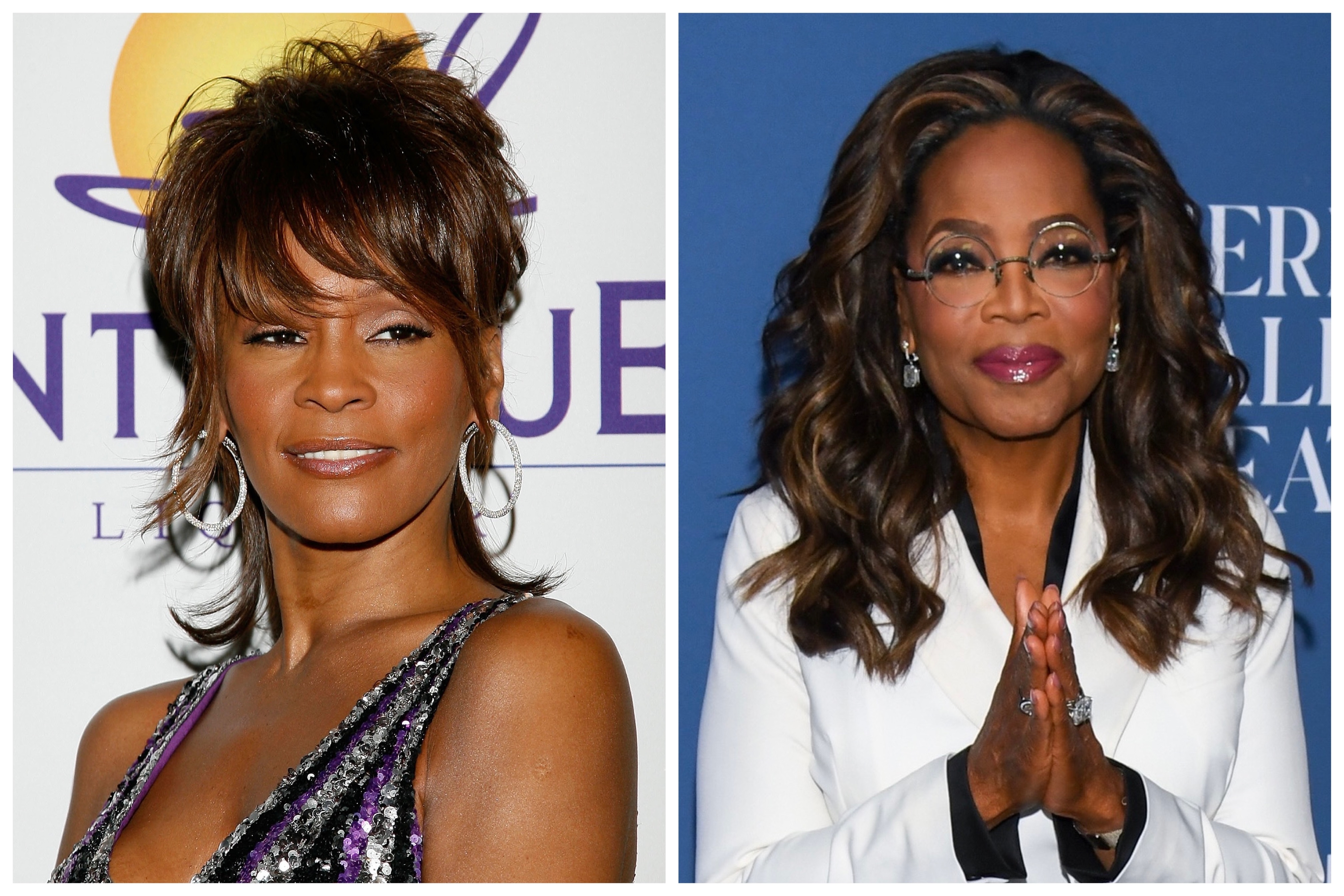 Source-feed image associated with Whitney Houston’s Estate Refutes Oprah’s Claim That Singer Fell Off Talk Show Stage While High: ‘Inaccurate and Unfair’