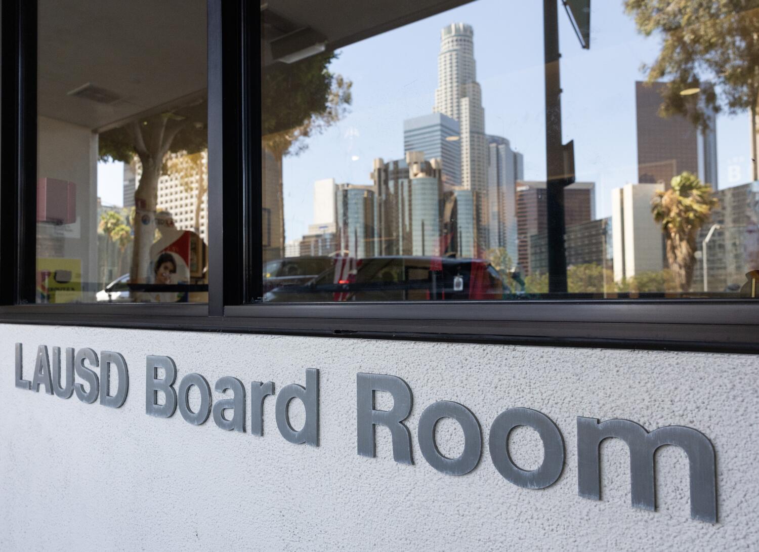 Source-feed image associated with LAUSD deadline looms to make painful cuts after county says board actions 'erode confidence'