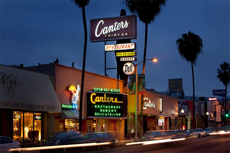 Source-feed image associated with Canter's Deli marks 95 years with 95-cent pastrami sandwiches