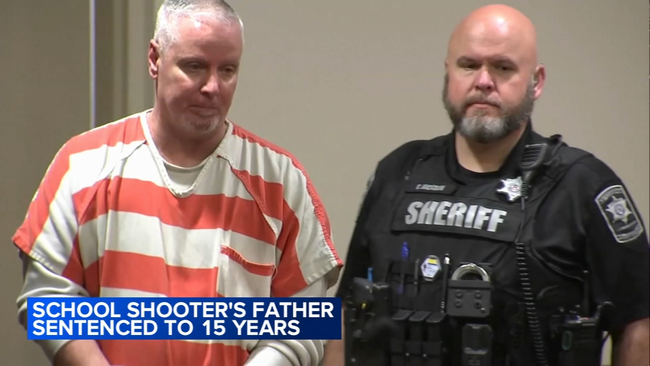 Source-feed image associated with Father sentenced to 15 years in prison in Georgia high school shooting carried out by teenage son