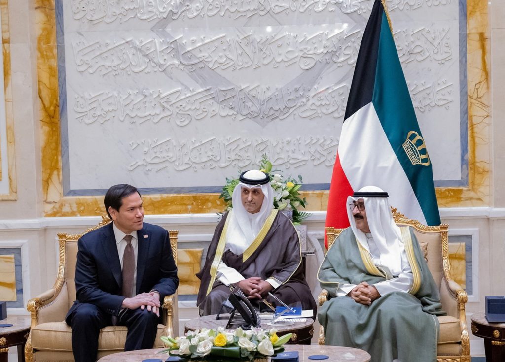 Source-feed image associated with News Wrap: During Gulf nations tour, Rubio stresses Strait of Hormuz must remain open