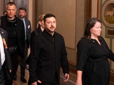 Source-feed image associated with Senate takes first steps on Russian sanctions after meeting with Zelenskyy