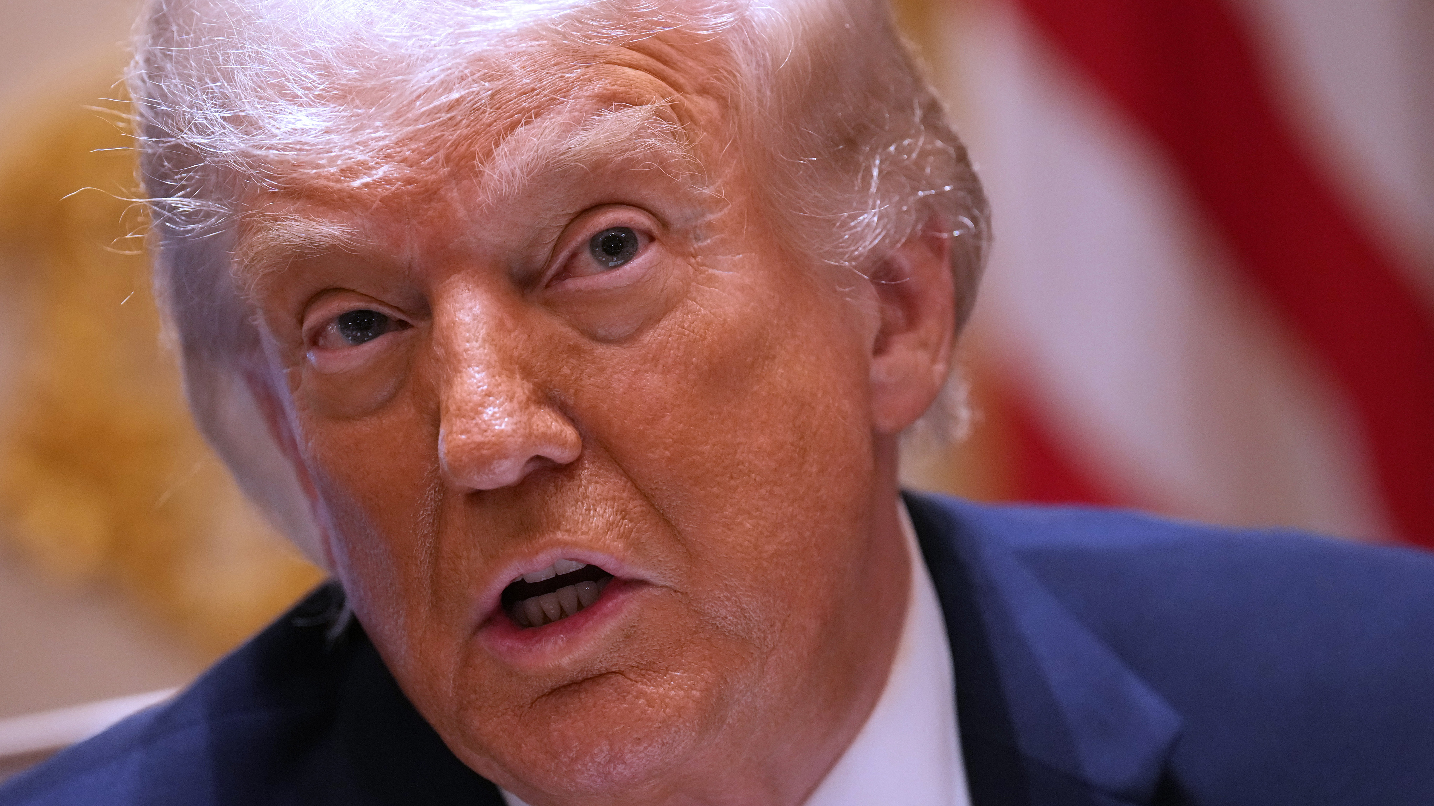Source-feed image associated with Judge temporarily blocks payouts from Trump's $1.8B 'anti-weaponization' settlement fund