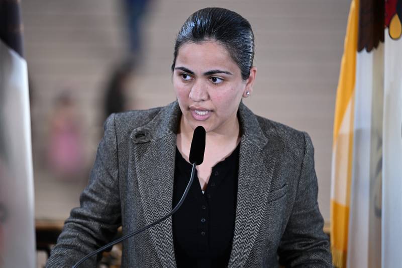 Source-feed image associated with Aisha Wahab Leading Race for Swalwell’s Former Congressional Seat