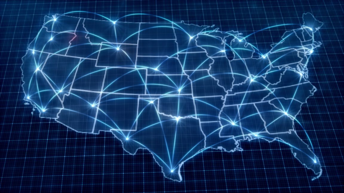 Image from linked report: Cities across US oppose Trump FCC plan to preempt local broadband rules