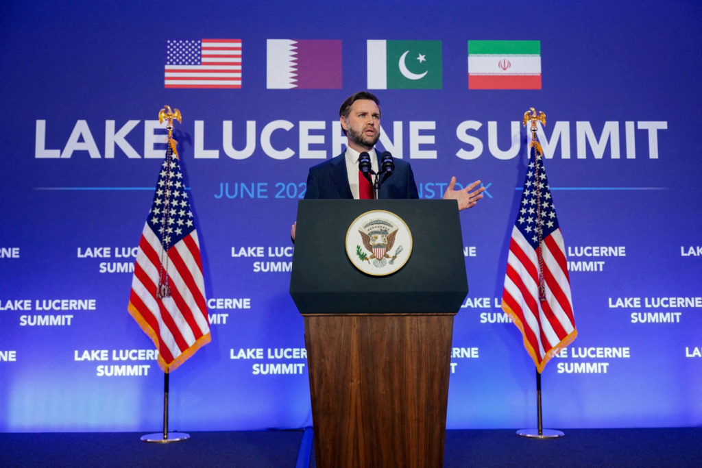 Source-feed image associated with Vance touts progress in Iran talks as U.S. temporarily lifts oil sanctions