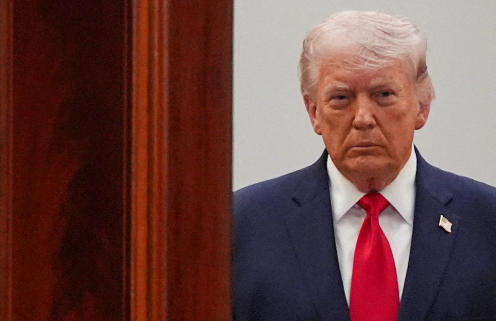 Source-feed image associated with PolitiFact: Live fact-checking Trump's address from the White House