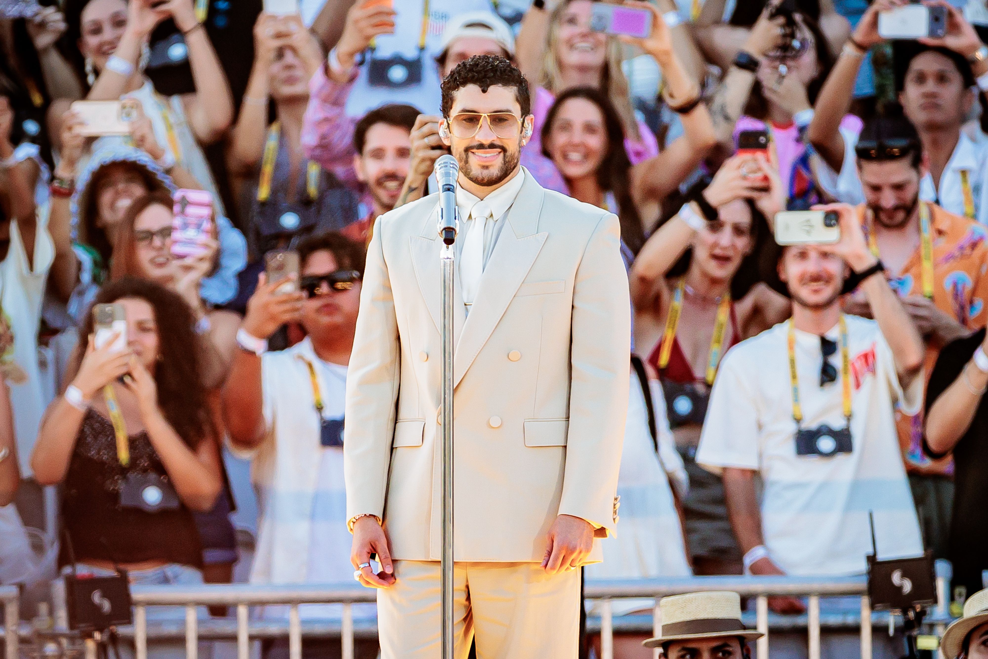 Source-feed image associated with Bad Bunny Wins His First Emmy Award