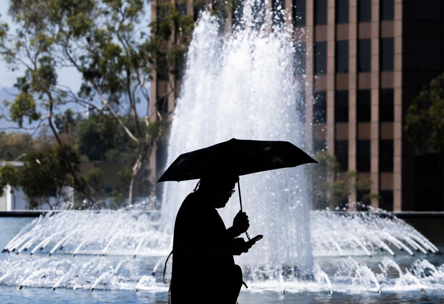 Source-feed image associated with Some Southern California communities will finally cool off. Here's where