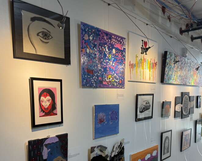 Source-feed image associated with Gallery featuring neurodivergent artists opens on Venice's Abbott Kinney