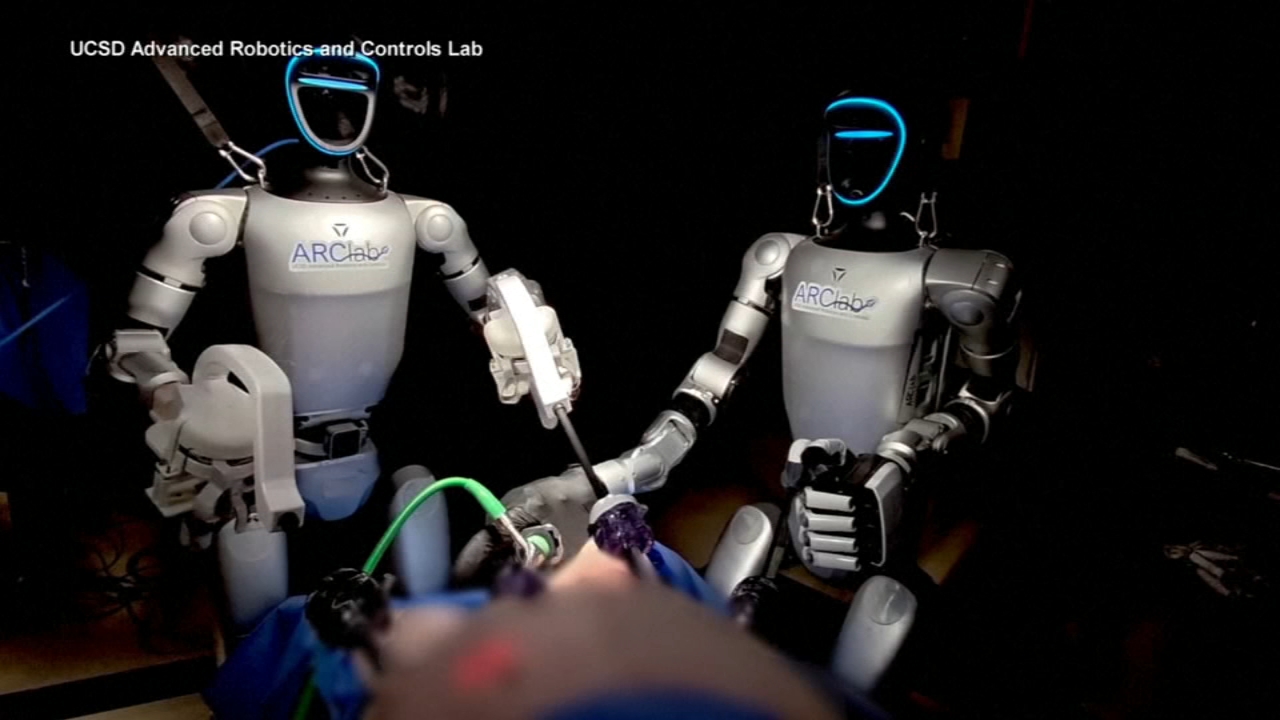 Source-feed image associated with 'Surgie' the humanoid robot makes history with world-first live animal surgeries