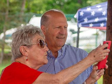 Source-feed image associated with New Hampshire's GOP primary features two familiar names from the past, and voters are fine with that