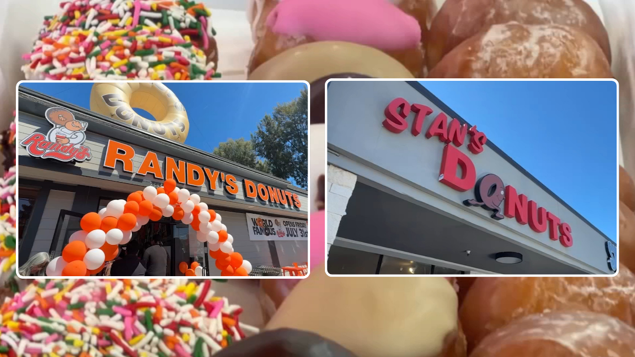 Source-feed image associated with Donut Wars: Iconic Randy's makes Bay Area debut in Santa Clara across local legacy favorite Stan's