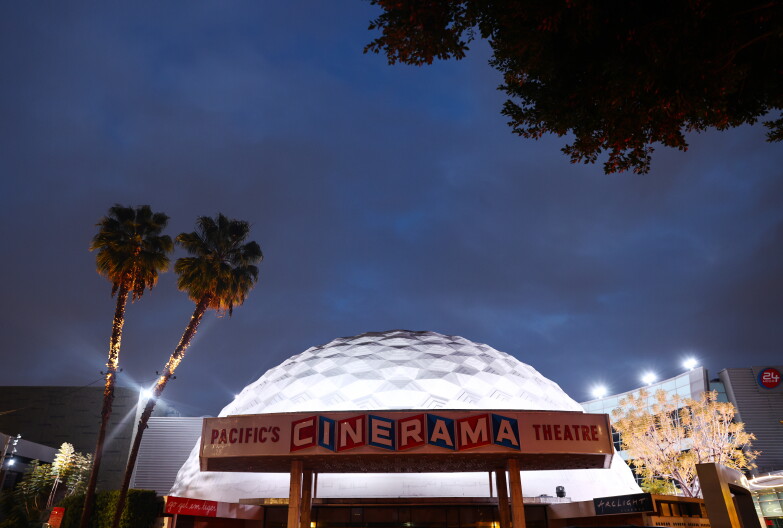 Source-feed image associated with LA's legendary Cinerama Dome will reopen, bouncing back from pandemic bankruptcy