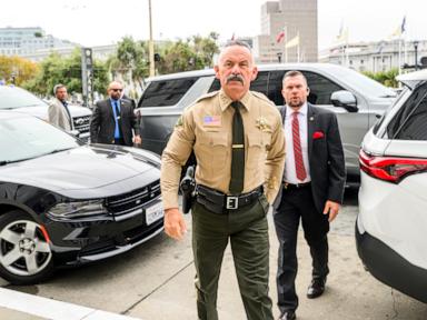 Source-feed image associated with California Supreme Court hears arguments over sheriff's seizure of ballots