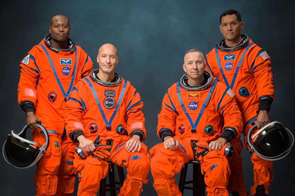 Source-feed image associated with WATCH: NASA announces Artemis III test flight astronauts