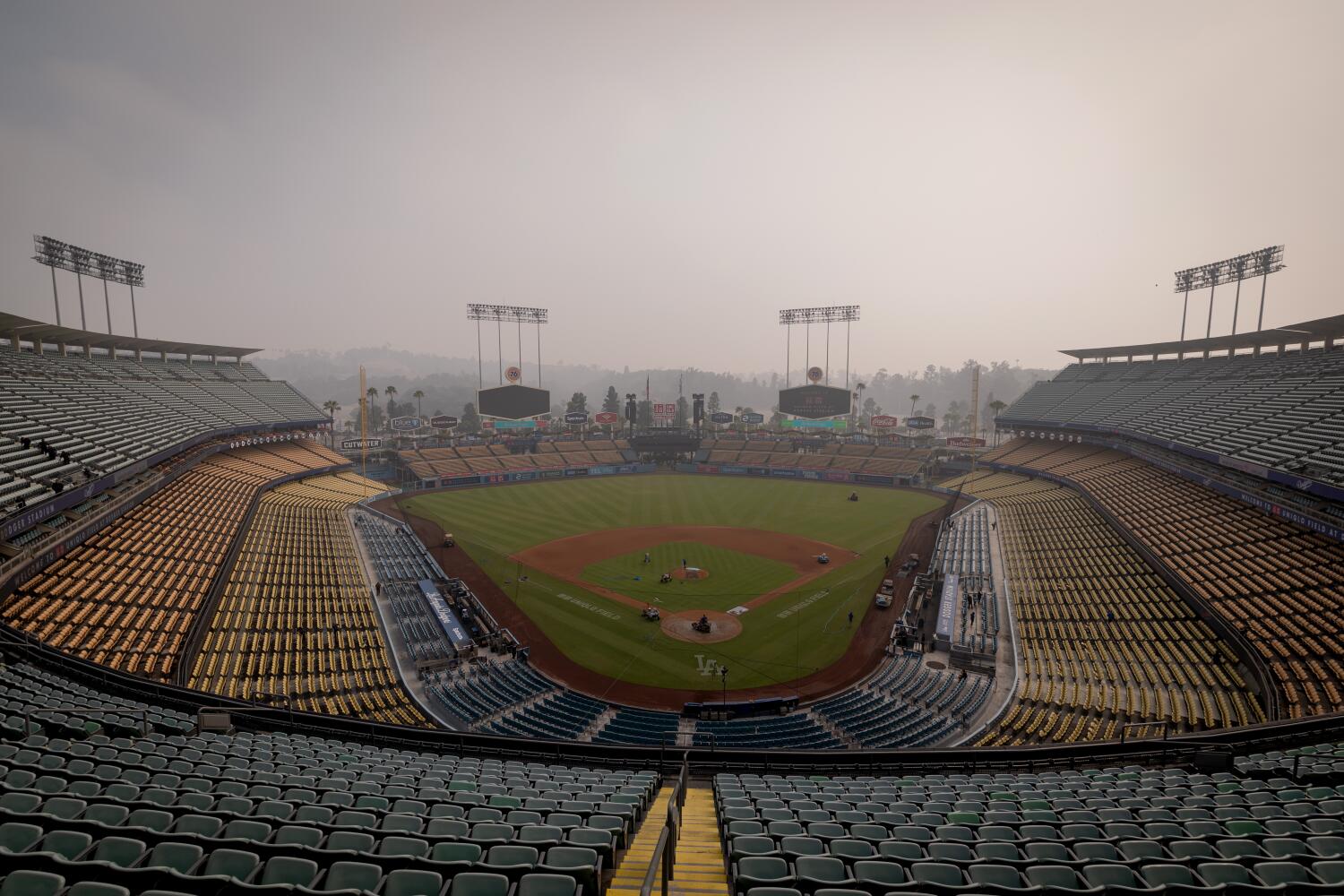 Source-feed image associated with Firefighters cite progress as Boyle Heights fire burns for fifth day