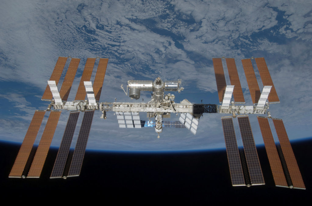 Source-feed image associated with NASA orders astronauts to take shelter after new leak aboard the International Space Station
