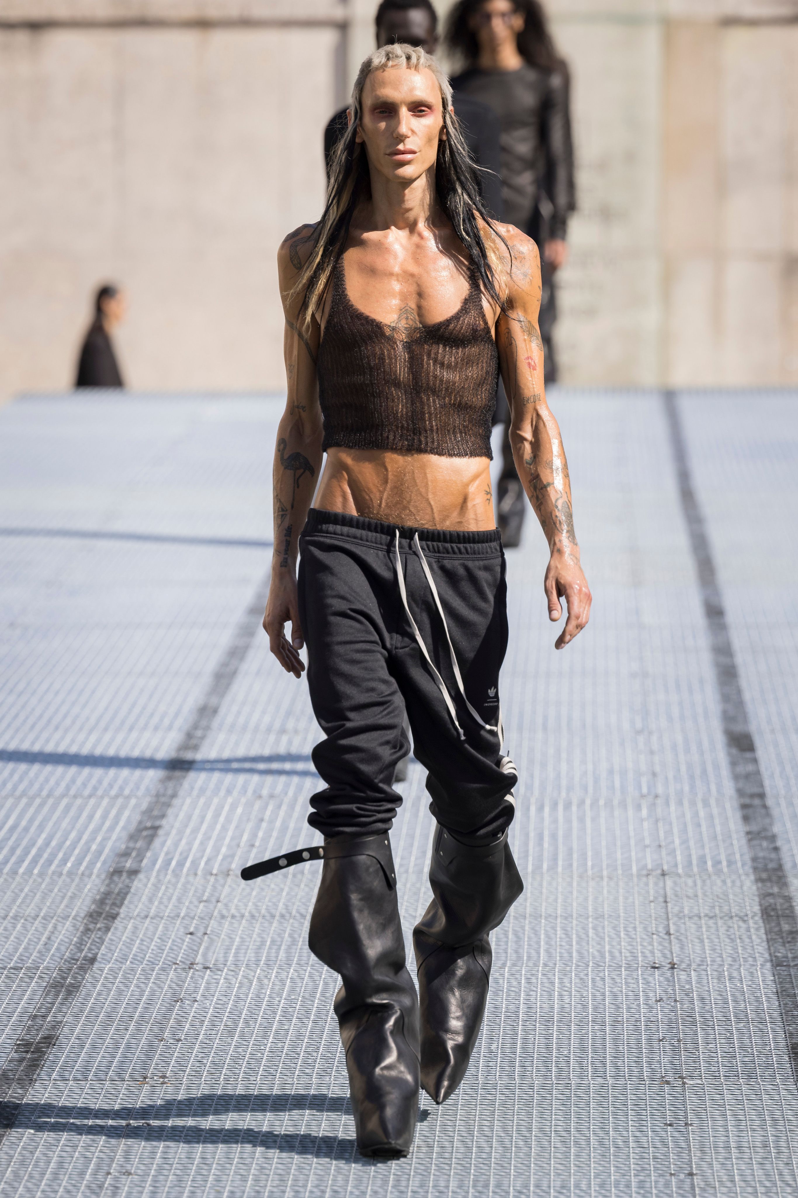 Source-feed image associated with Rick Owens Spring 2027 Menswear