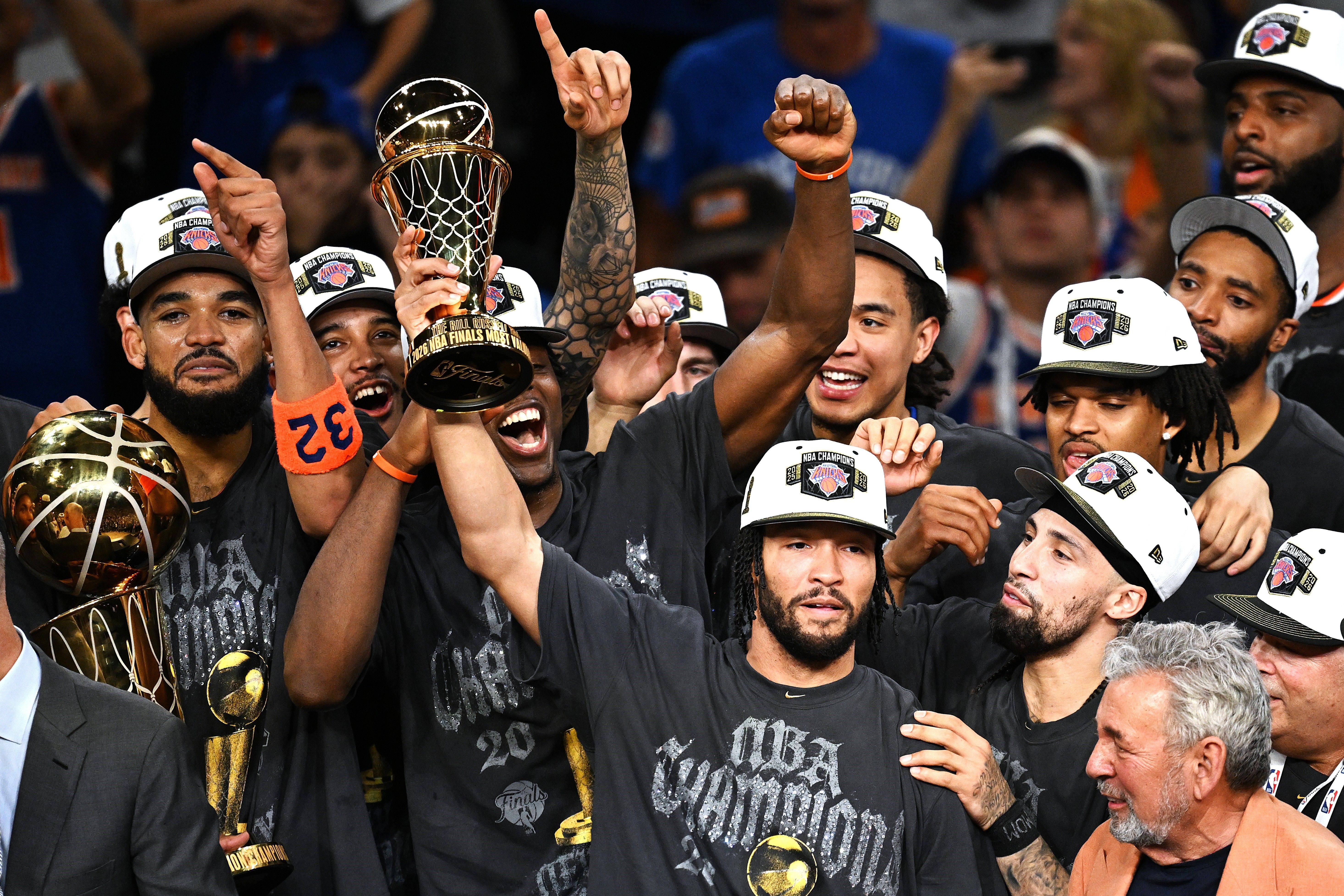 Source-feed image associated with The Best Tweets About the Knicks’ NBA Championship Title Win