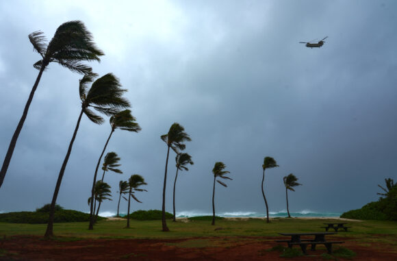 Image from linked report: Hurricane Watch Posted on Hawaii’s Big Island as Nolo Approaches