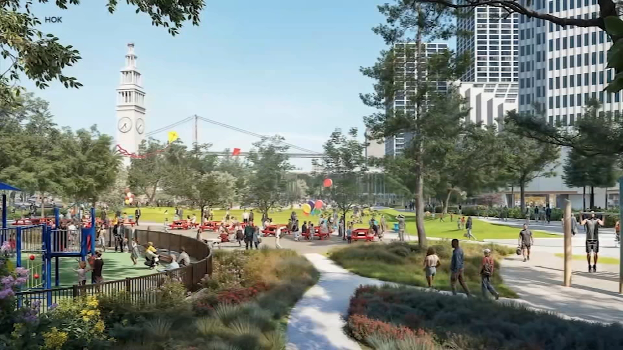 Source-feed image associated with SF close to signing off plan for $40M Embarcadero waterfront plaza: Where's the money coming from?