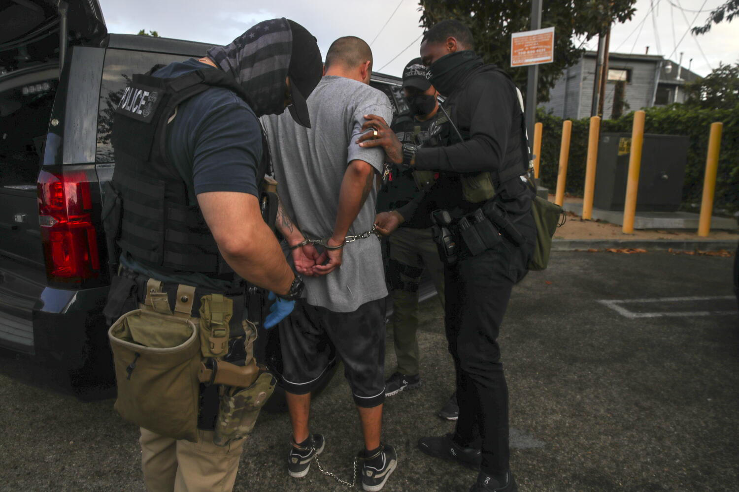 Source-feed image associated with Federal judge limits immigration arrests without a warrant in Southern California