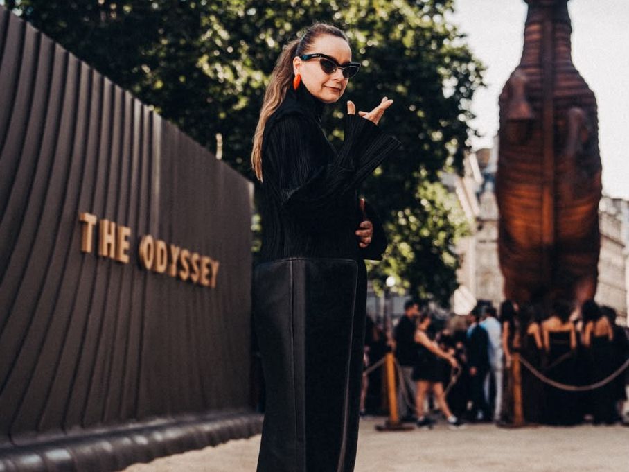 Source-feed image associated with “You Can’t Let the Dress Wear You”: The Odyssey’s Samantha Morton on Channeling Circe Through Style