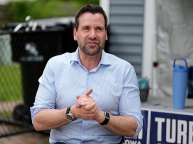 Source-feed image associated with Iowa Democrats to settle a tense Senate primary